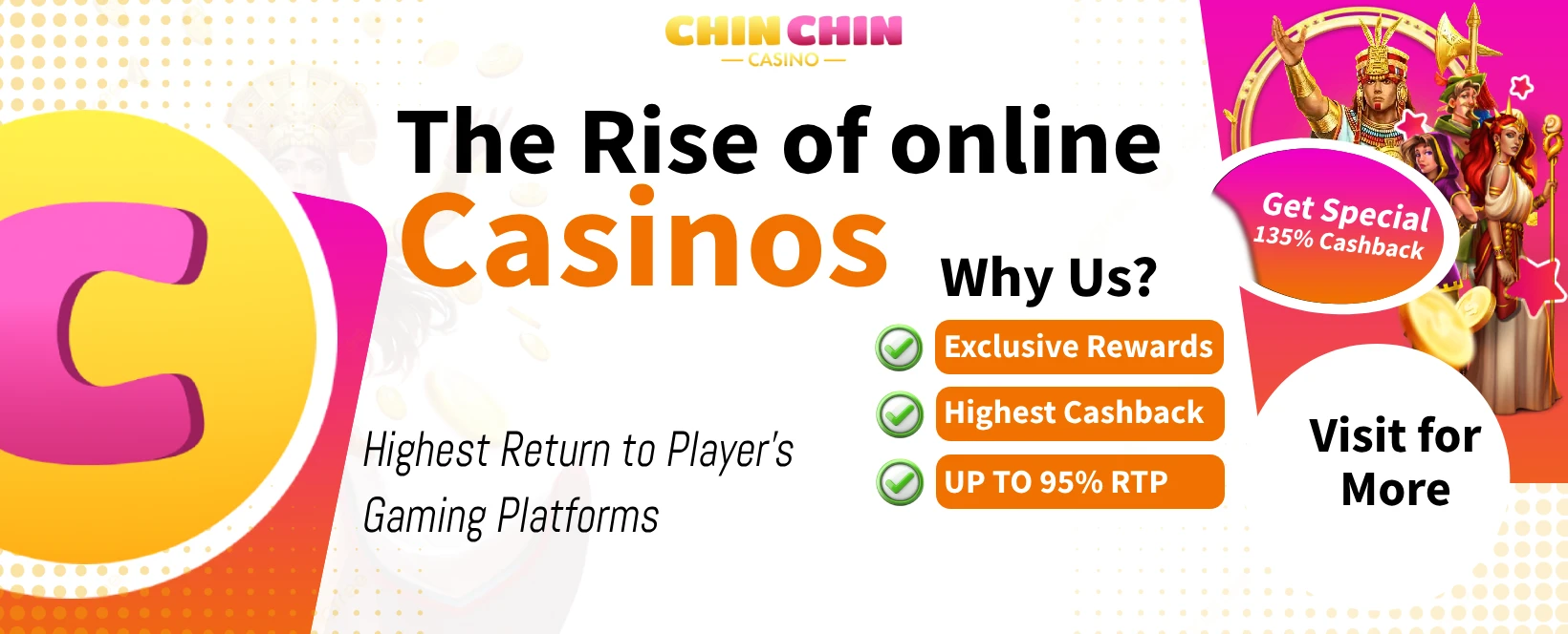 Play Fast. Win Big. Only with Chinchin on 10Bet!